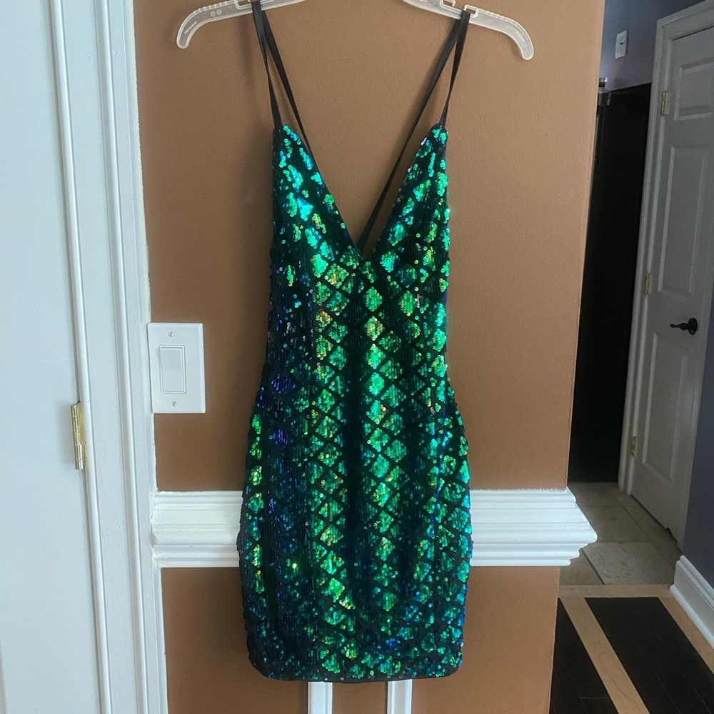 Fashion nova sequin dress